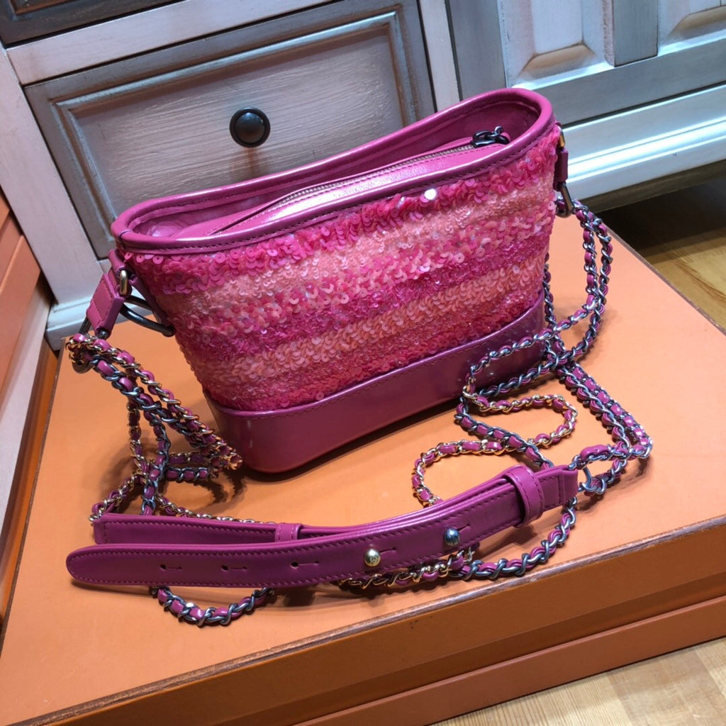 CHANEL'S GABRIELLE Sequins Small Hobo Bag