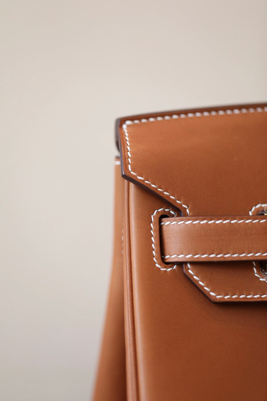 Hermes Birkin 30 Fauve Barenia Leather Gold Hardware