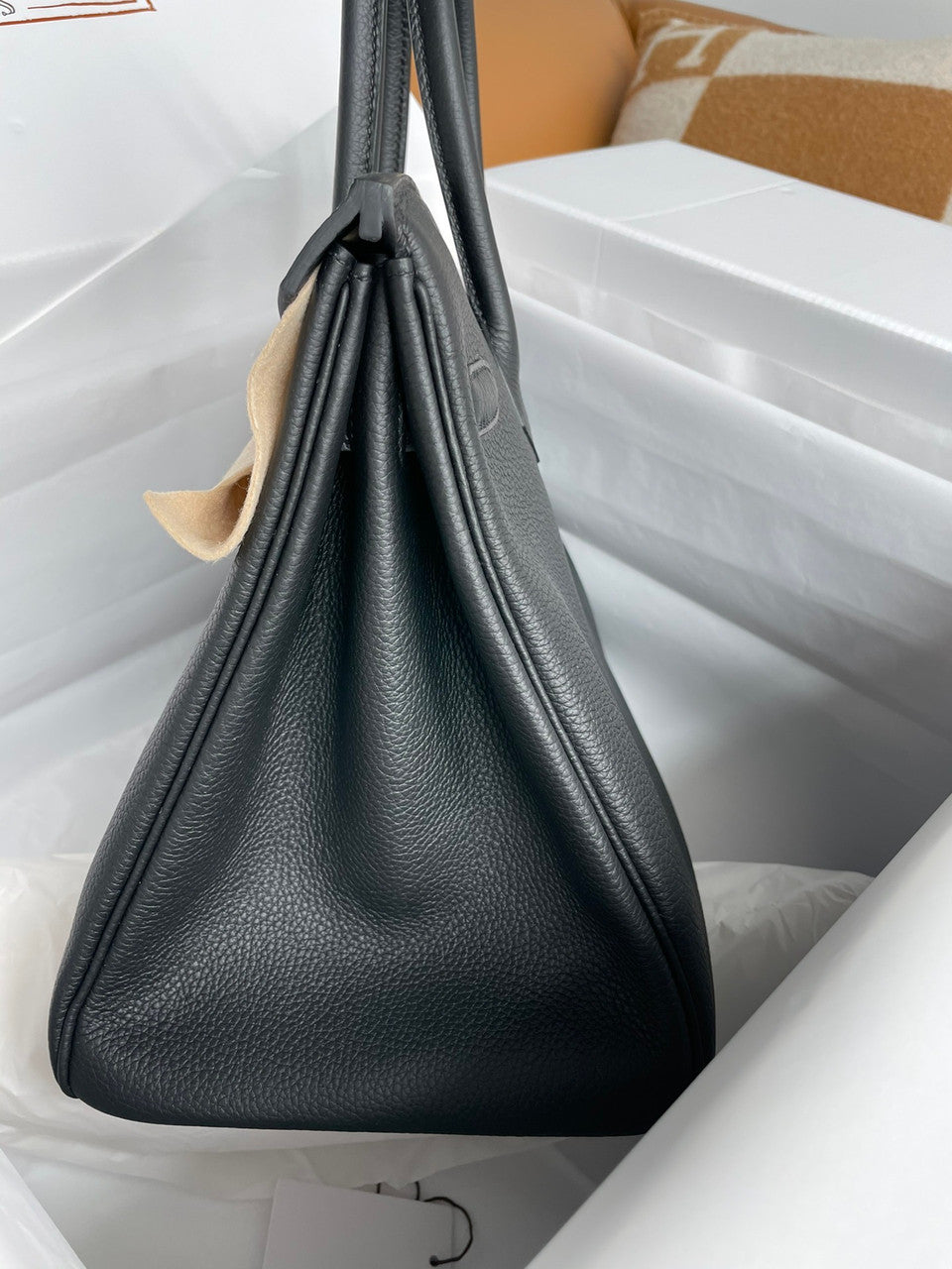 Hermès Birkin 35 Black Togo Gold Hardware