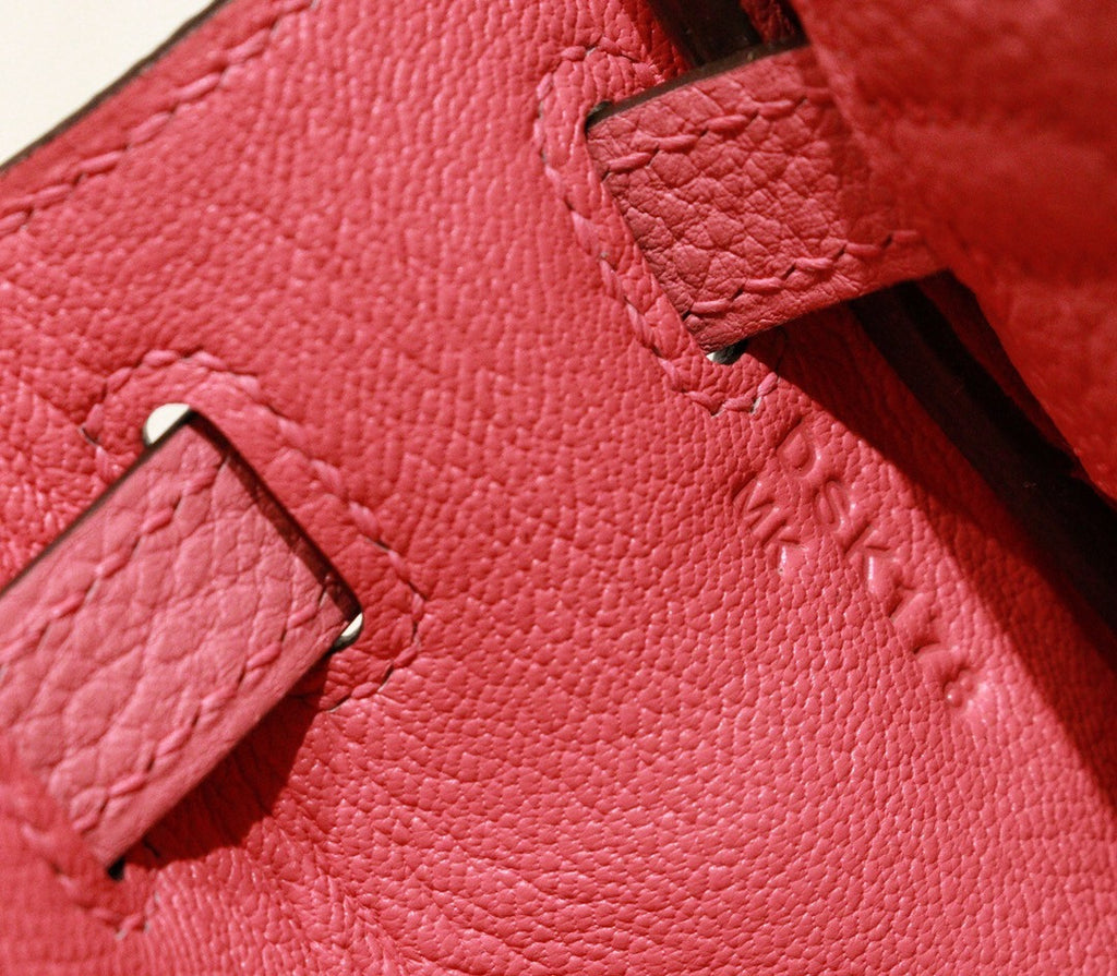 Hermes 8W ROSE AZALEE  Kelly 25 cm Epsom Gold Hardware