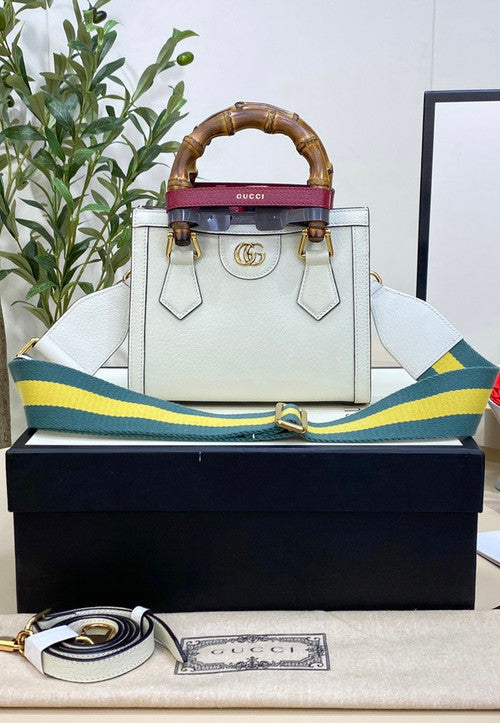 Gucci Diana Mini tote bag White