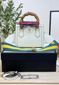 Gucci Diana Mini tote bag White