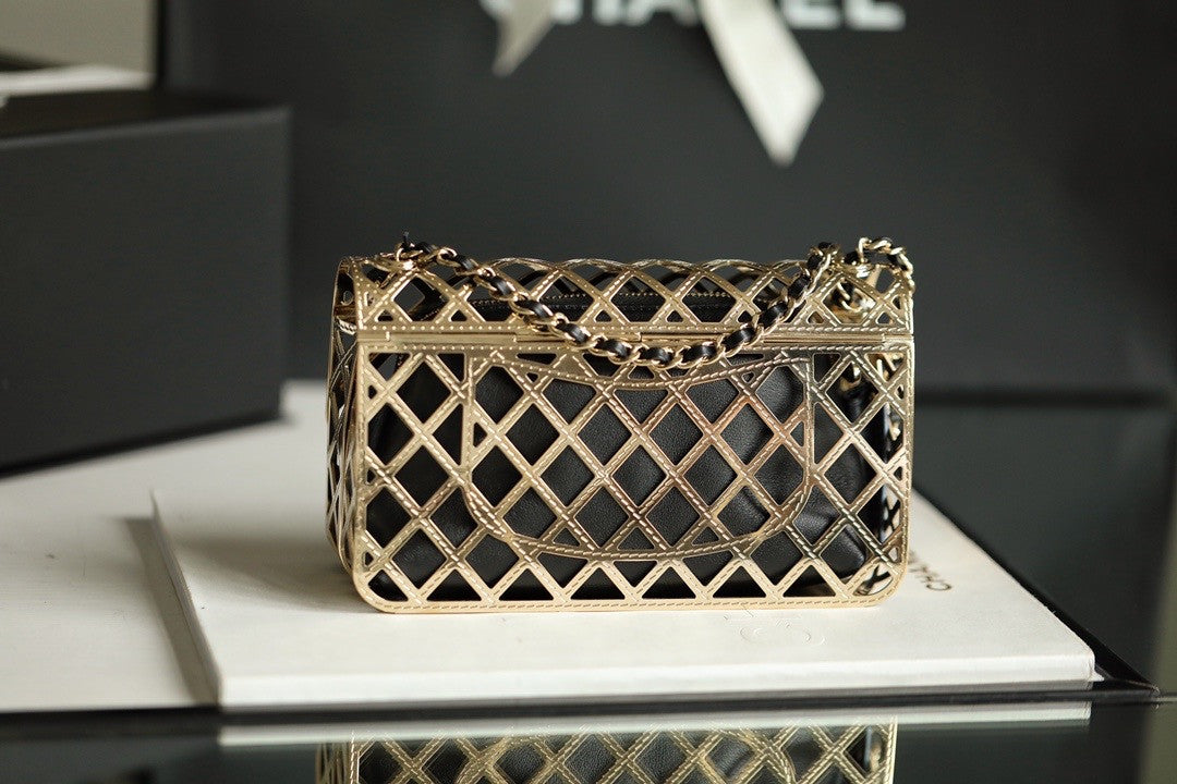 Chanel Limited Edition Metal evening bag SS2021