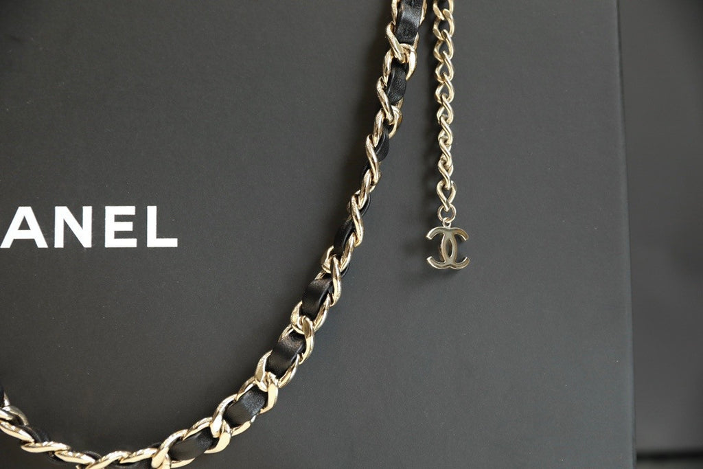 Chanel metal bag belt
