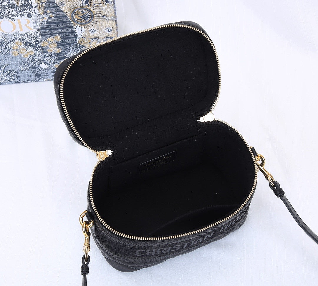 Christian Dior SMALL DIORTRAVEL VANITY CASE BLACK