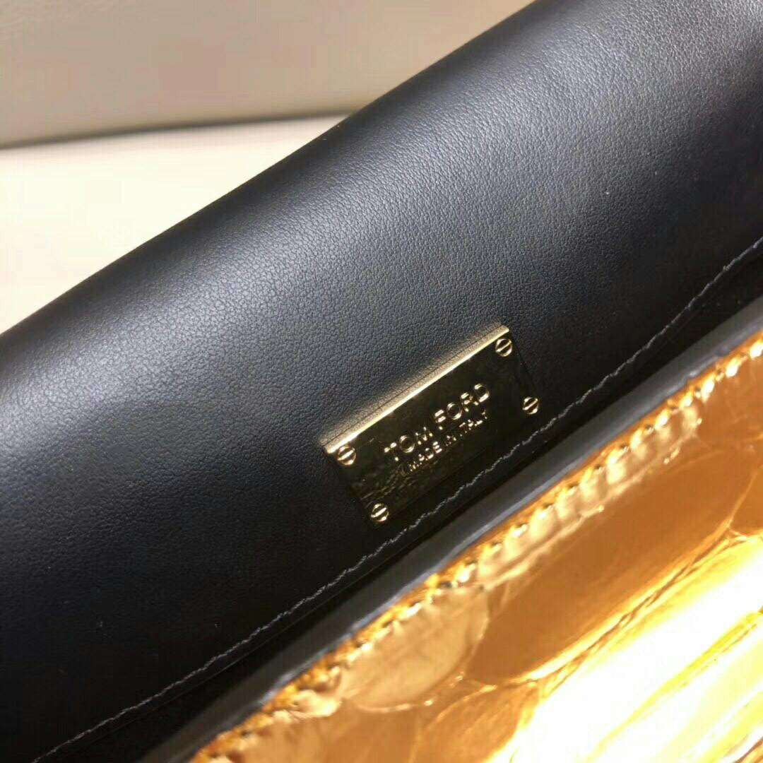 Tom Ford PYTHON MEDIUM CHAIN NATALIA ROSE GOLD