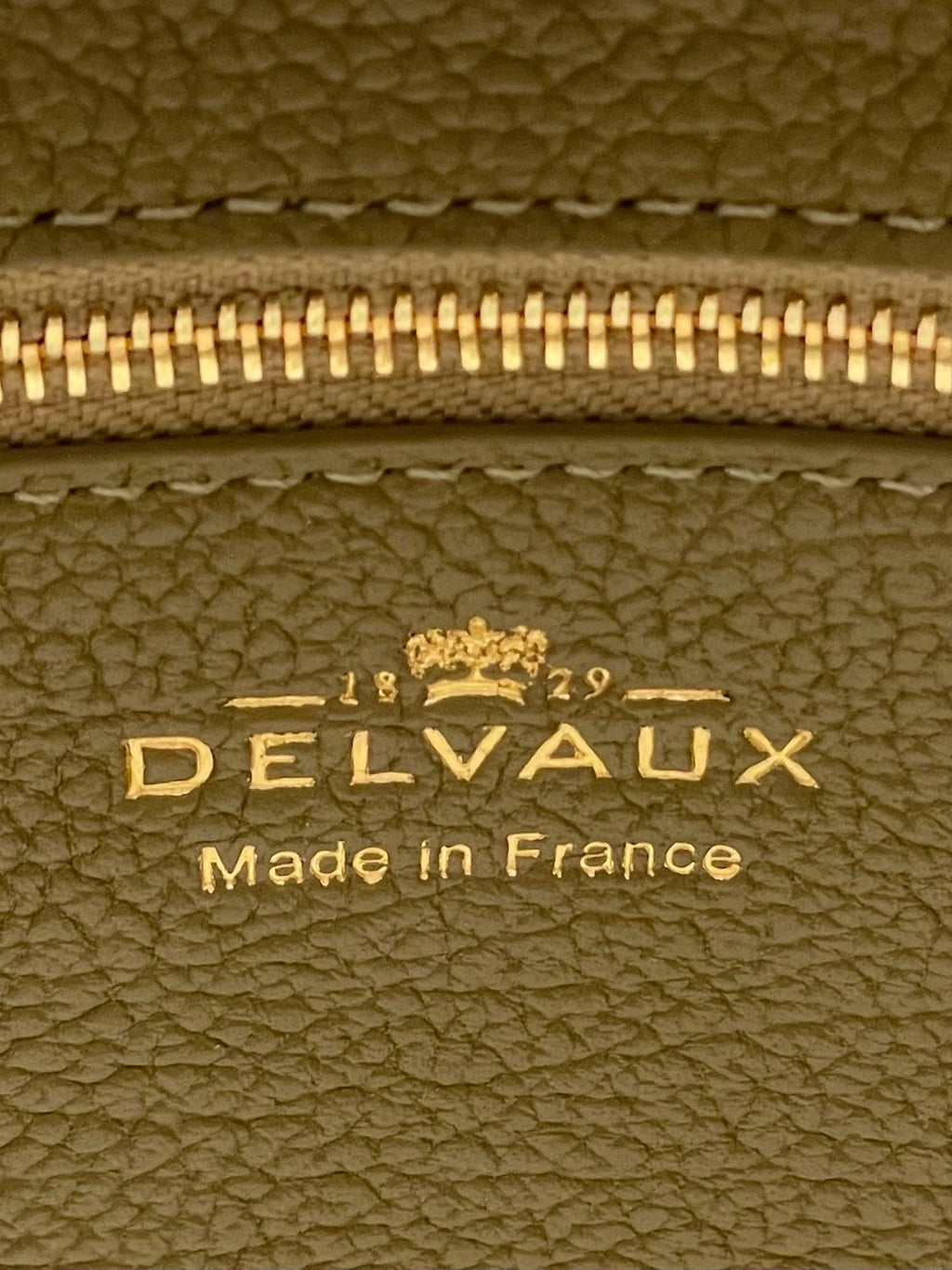 Delvaux Brillant Tempo Large Green