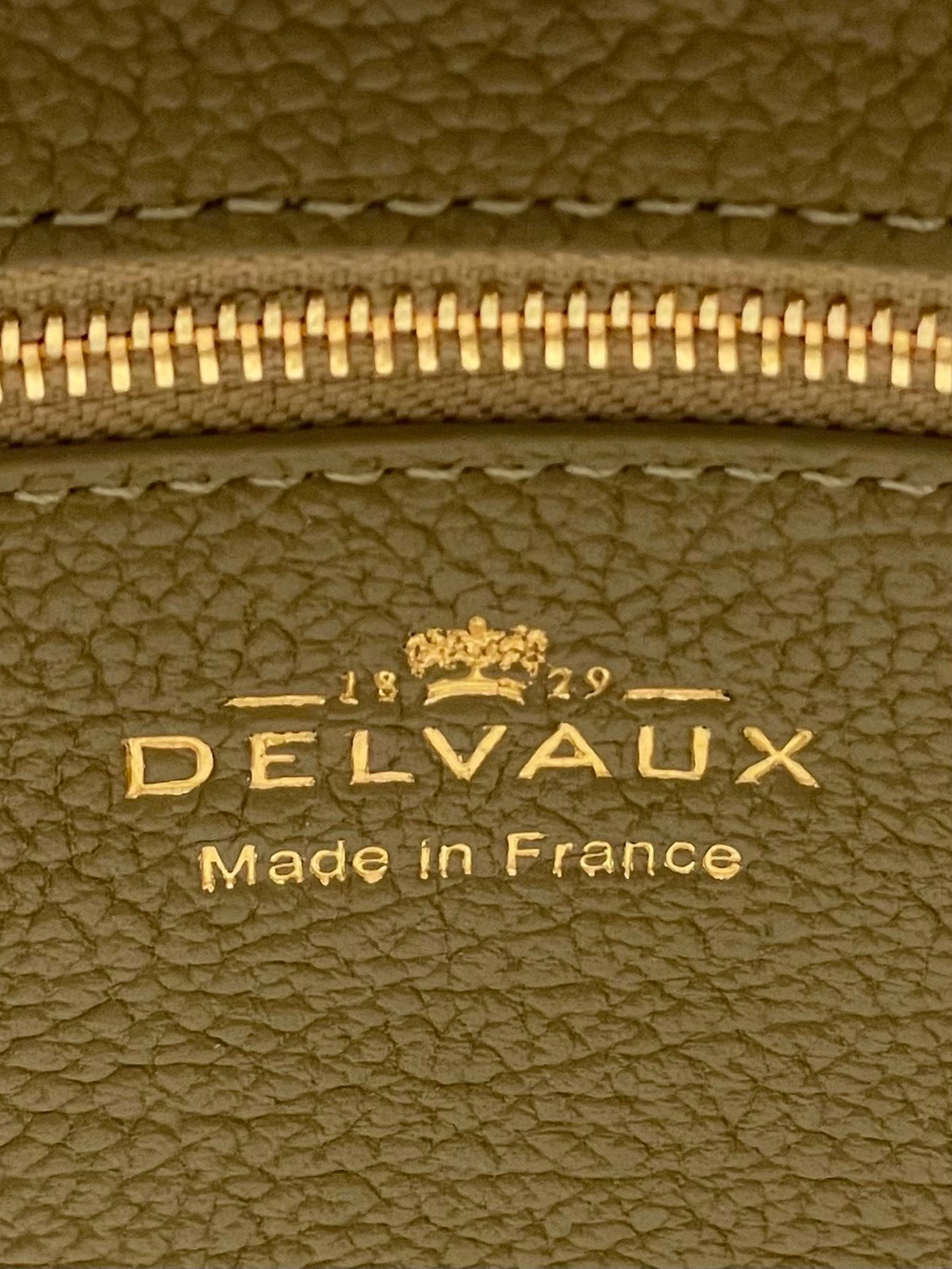 Delvaux Brillant Tempo Large Green