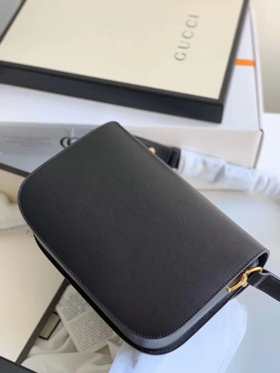 Gucci 1955 Horsebit shoulder bag Black