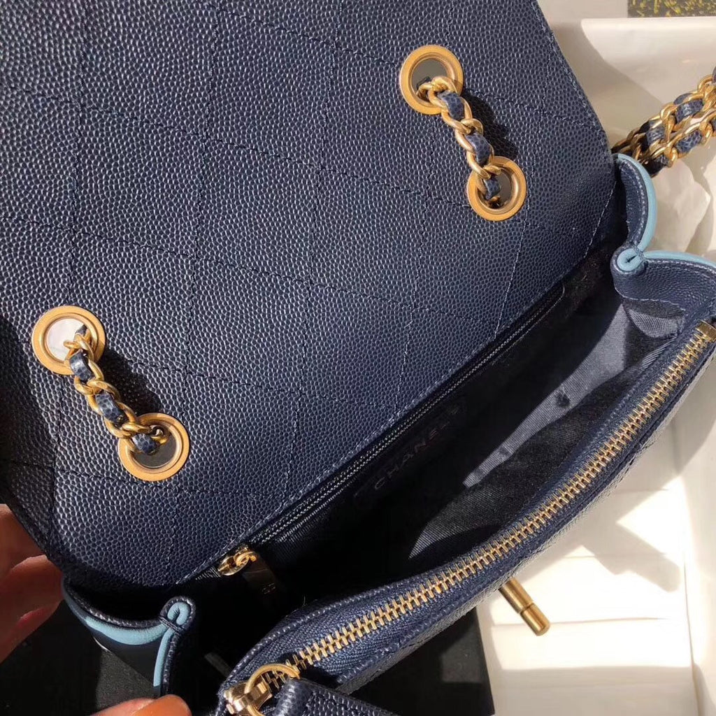 Chanel Flap Bag AS0317 Blue