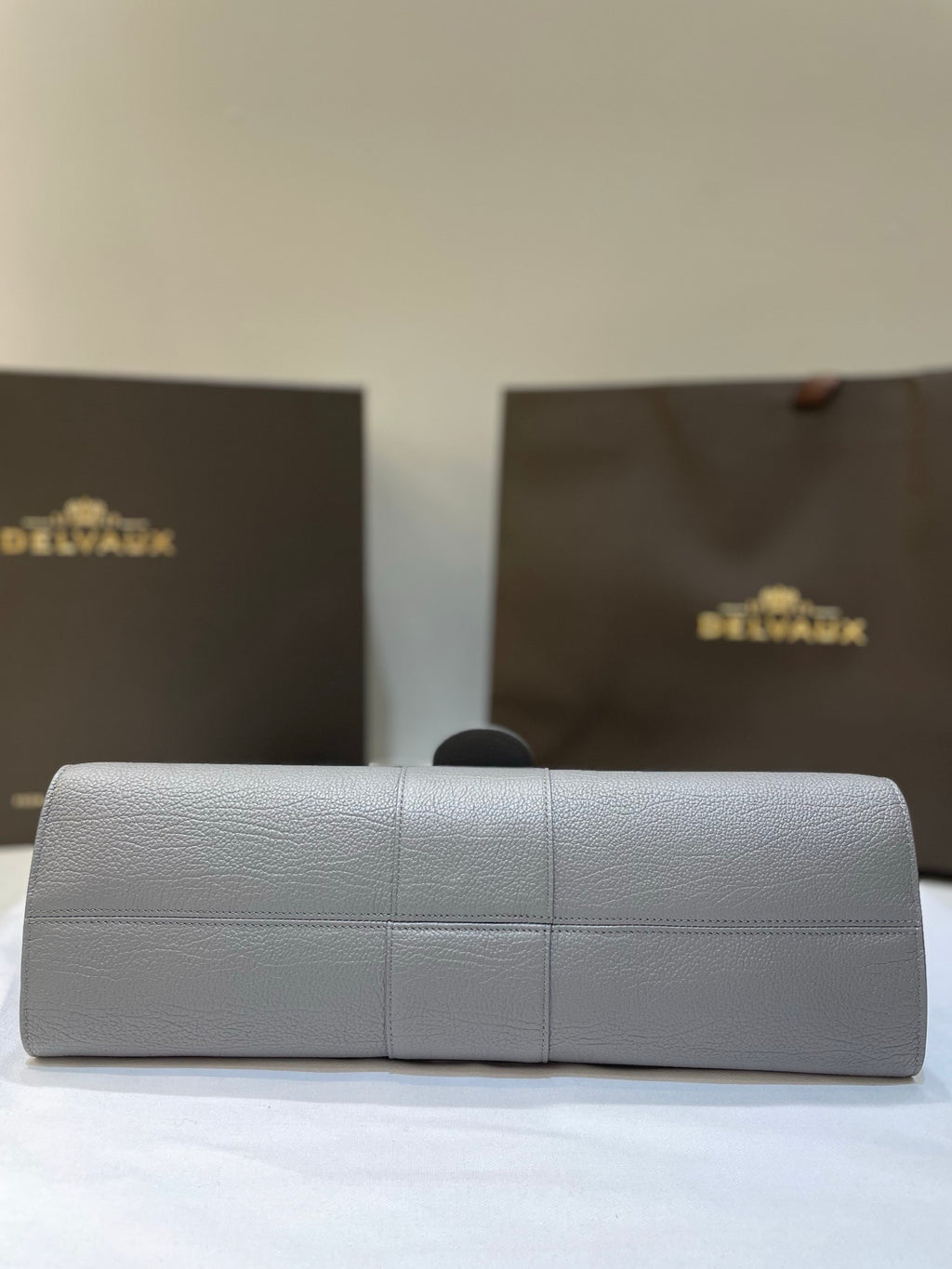 Delvaux Brillant Tempo Large Gray