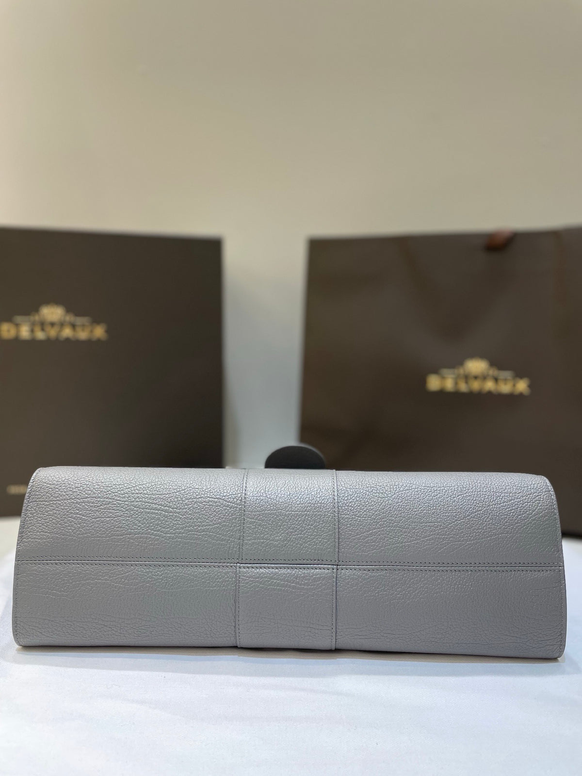 Delvaux Brillant Tempo Large Gray