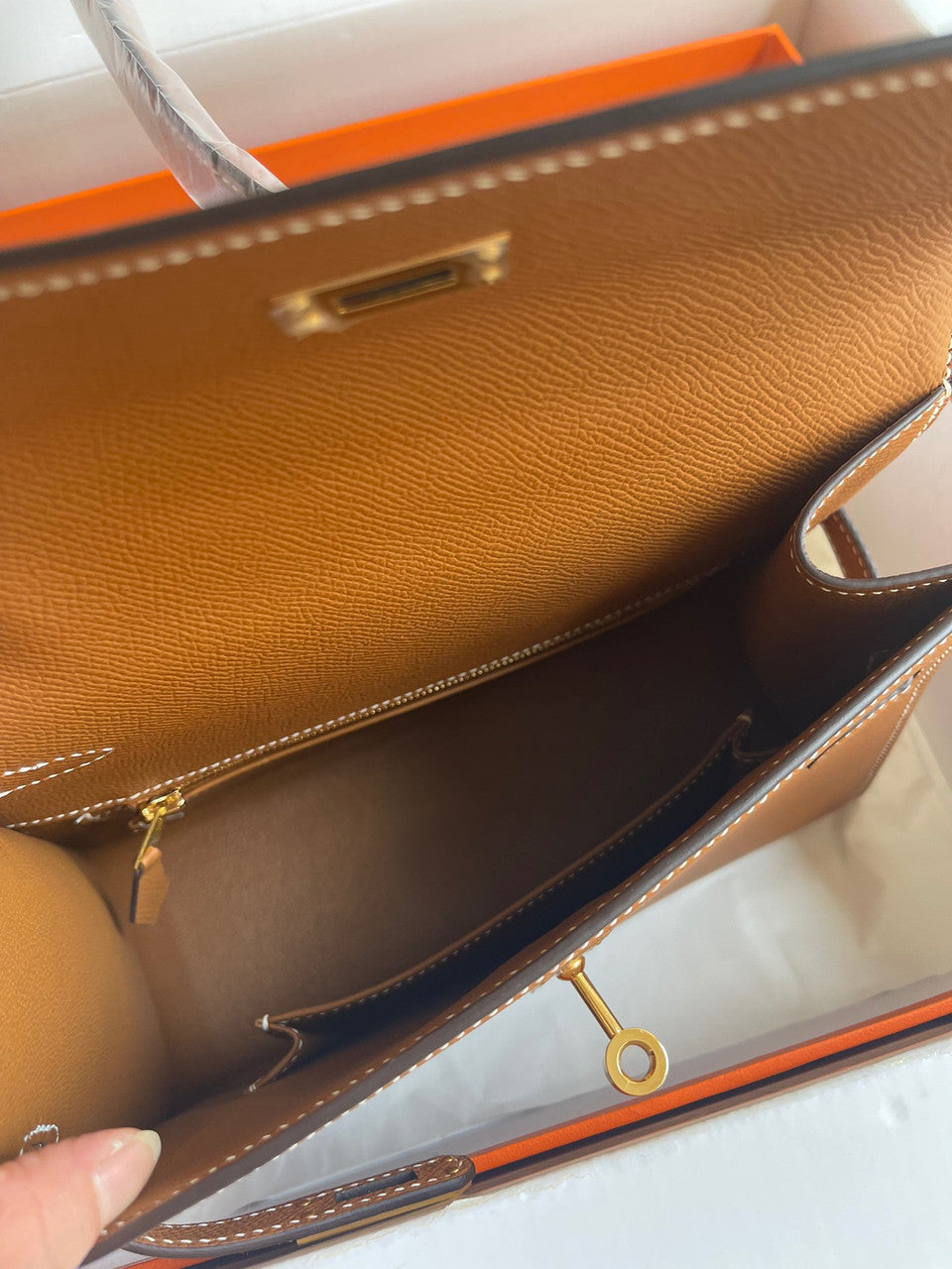 Hermes Kelly Sellier 20 en Desordre Gold