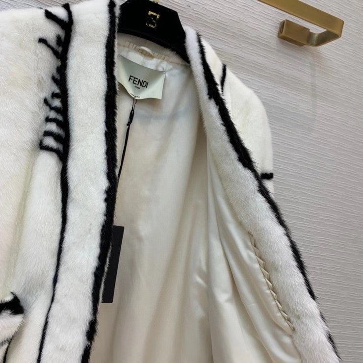 Fendi Roma Joshua Vides mink cardigan