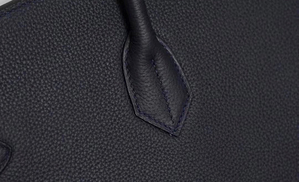 Hermes LIMITED EDITION  ''ENDLESS ROAD - NIGHT'' HAC BIRKIN 50  TOGO, SWIFT & CLÉMENCE LEATHER WITH PALLADIUM HARDWARE
