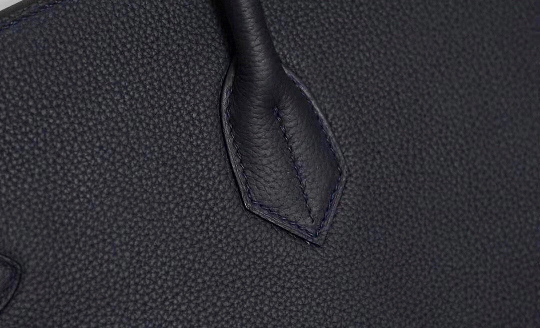 Hermes LIMITED EDITION  ''ENDLESS ROAD - NIGHT'' HAC BIRKIN 50  TOGO, SWIFT & CLÉMENCE LEATHER WITH PALLADIUM HARDWARE