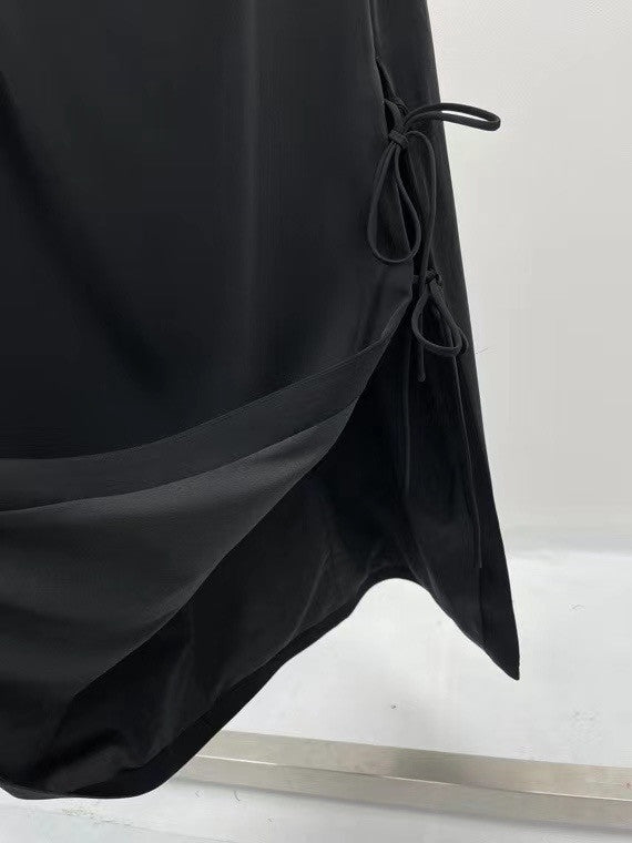 Versace Medusa floor-length dress Black