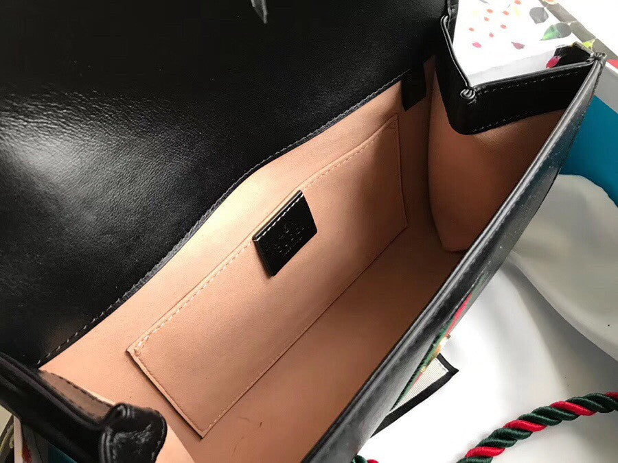 Gucci Rajah medium shoulder bag  Black