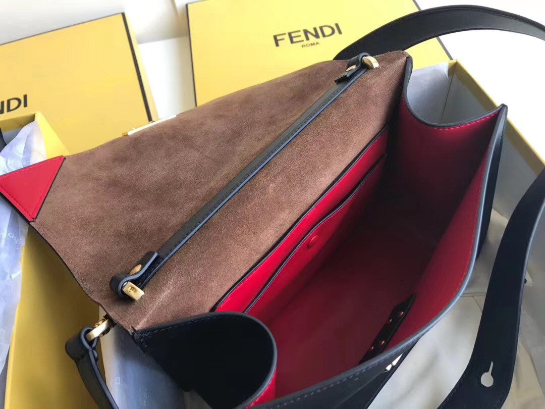 Fendi KAN U LARGE Black