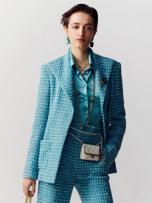 Chanel SS2023 Pre-Collection Linen Tweed Jacket