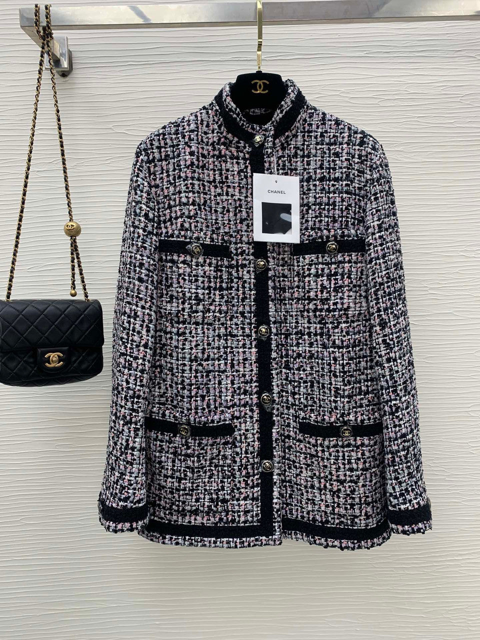 Chanel SS2023 Precollection  Tweed Multicolour Jacket