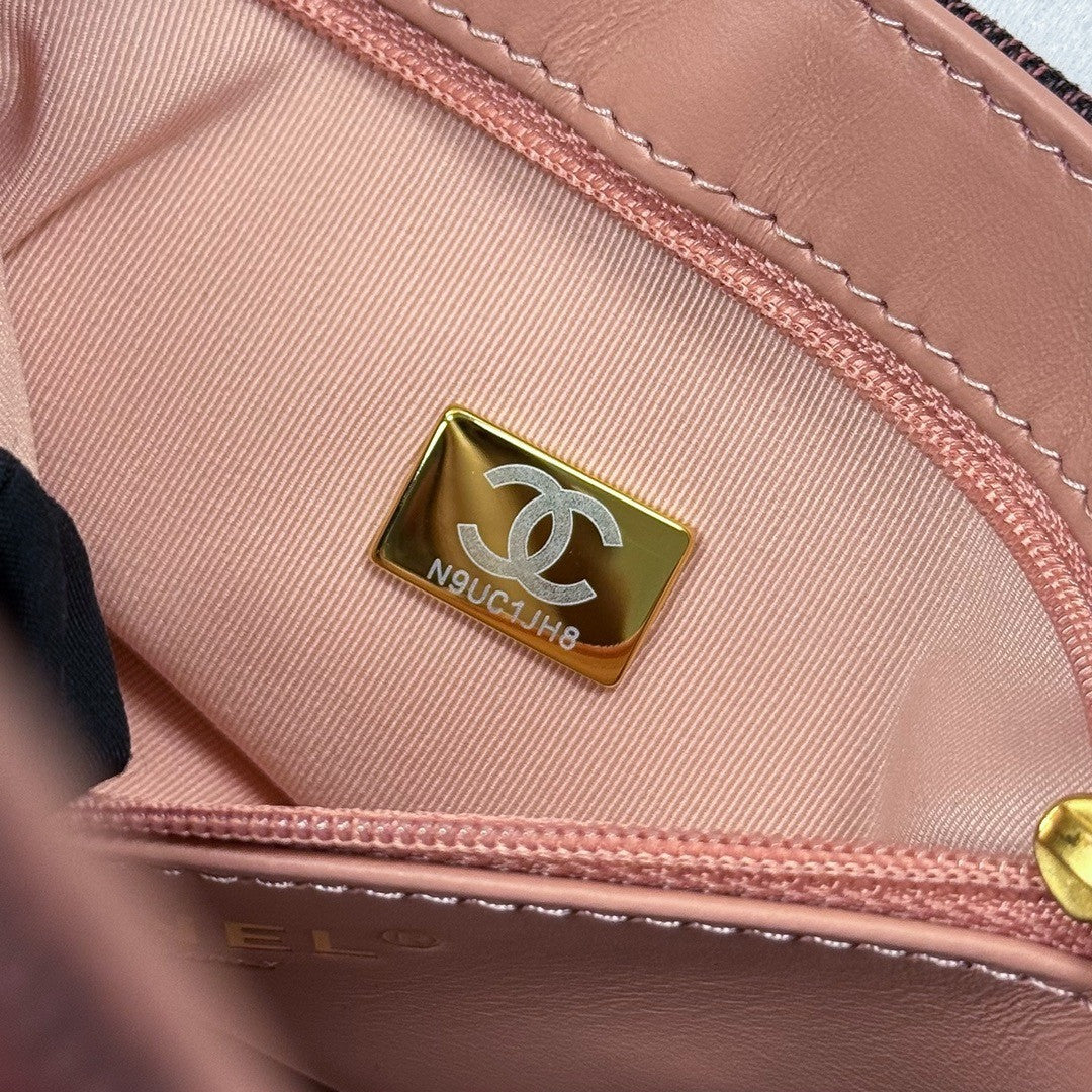 Chanel Kelly Mini Shopping Bag Rose Denim