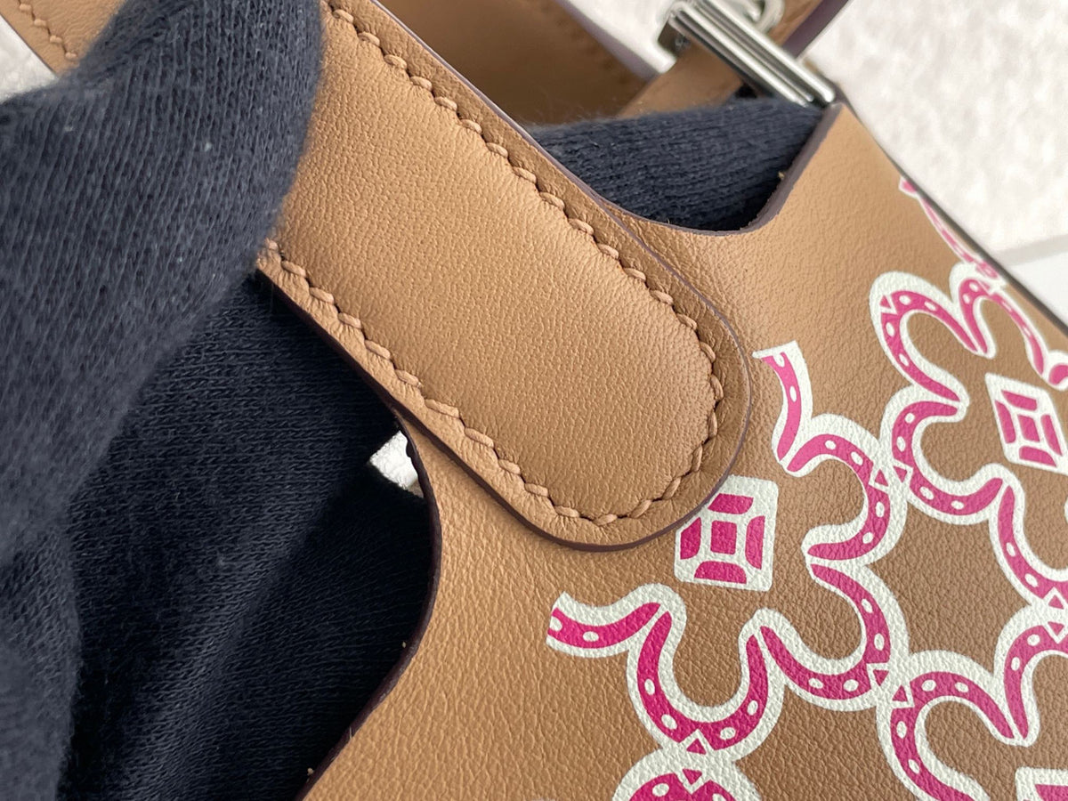 Hermès Chai Swift Lucky Daisy Micro Picotin Lock Palladium Hardware, 2022