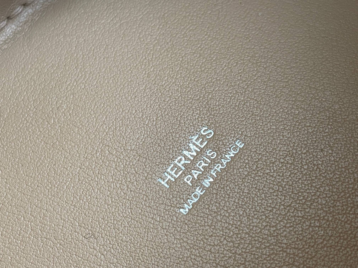 Hermès Chai Swift Lucky Daisy Micro Picotin Lock Palladium Hardware, 2022