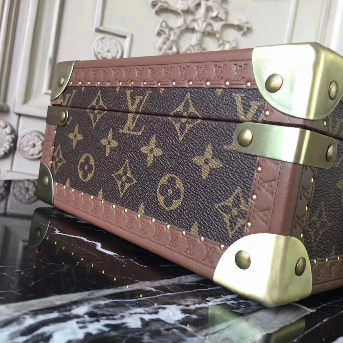 Louis Vuitton Monogram Jewellery Case, Trunk M47120