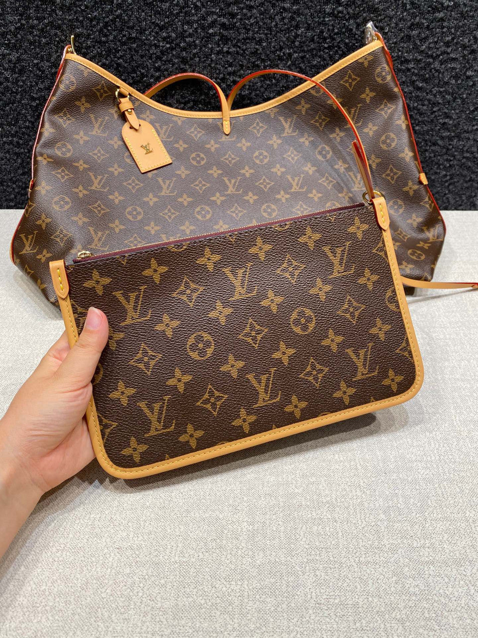 LOUIS VUITTON  M46197 CarryAll MM Bag