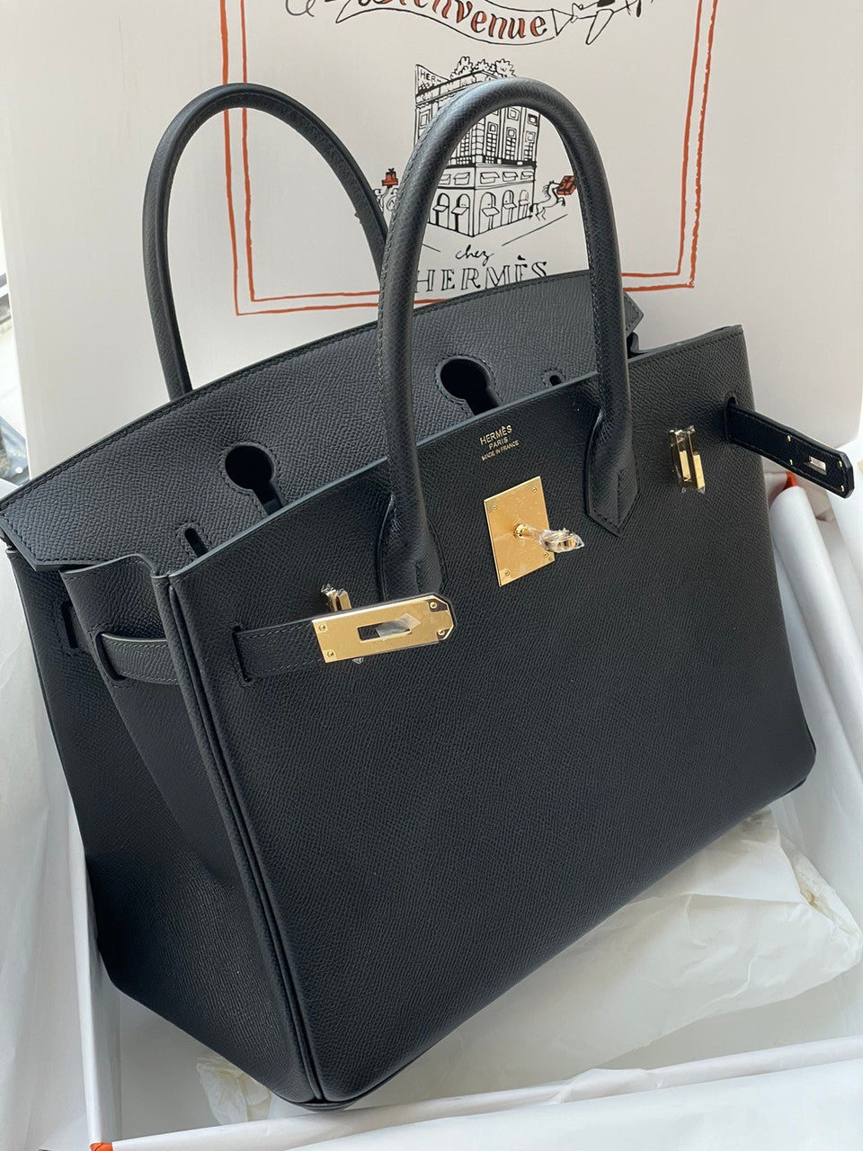 Hermès Birkin 30 cm Togo Leather Gold Hardware 2021