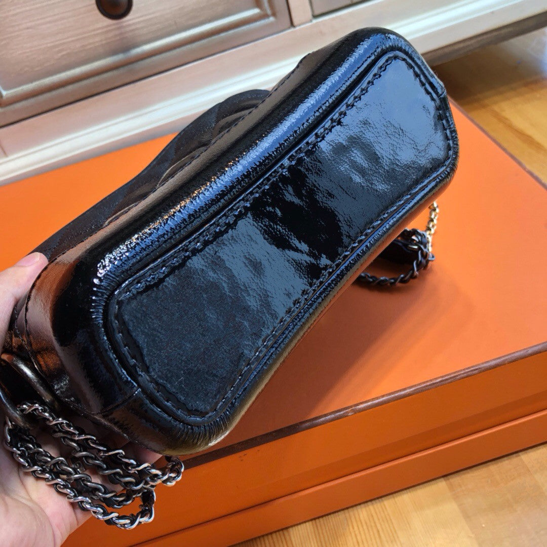 CHANEL CHANEL'S GABRIELLE Patent Hobo Handbag