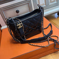 CHANEL CHANEL'S GABRIELLE Patent Hobo Handbag