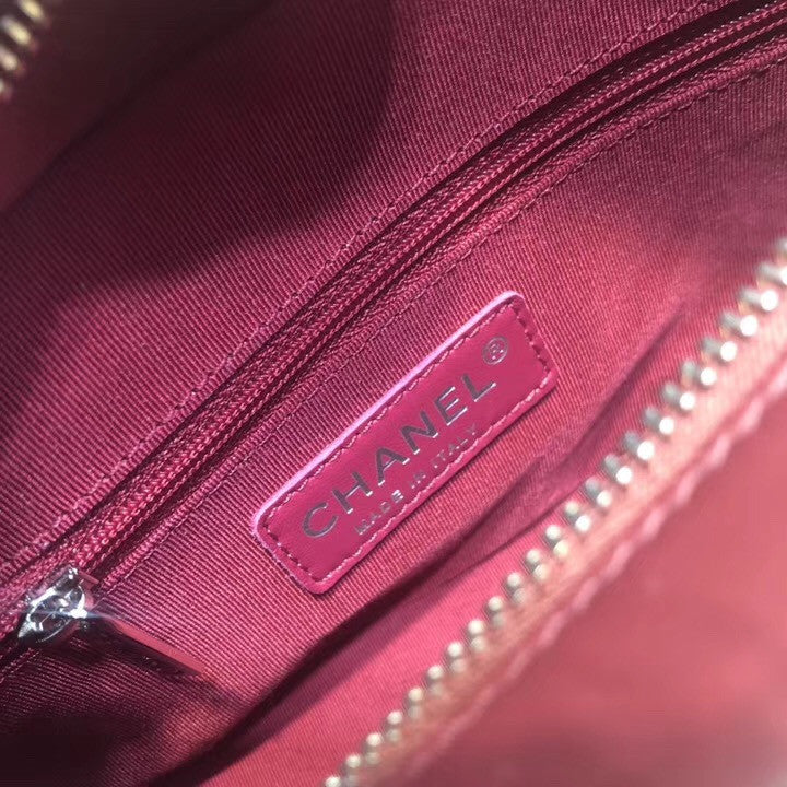 CHANEL'S GABRIELLE Tweed Hobo Bag Red