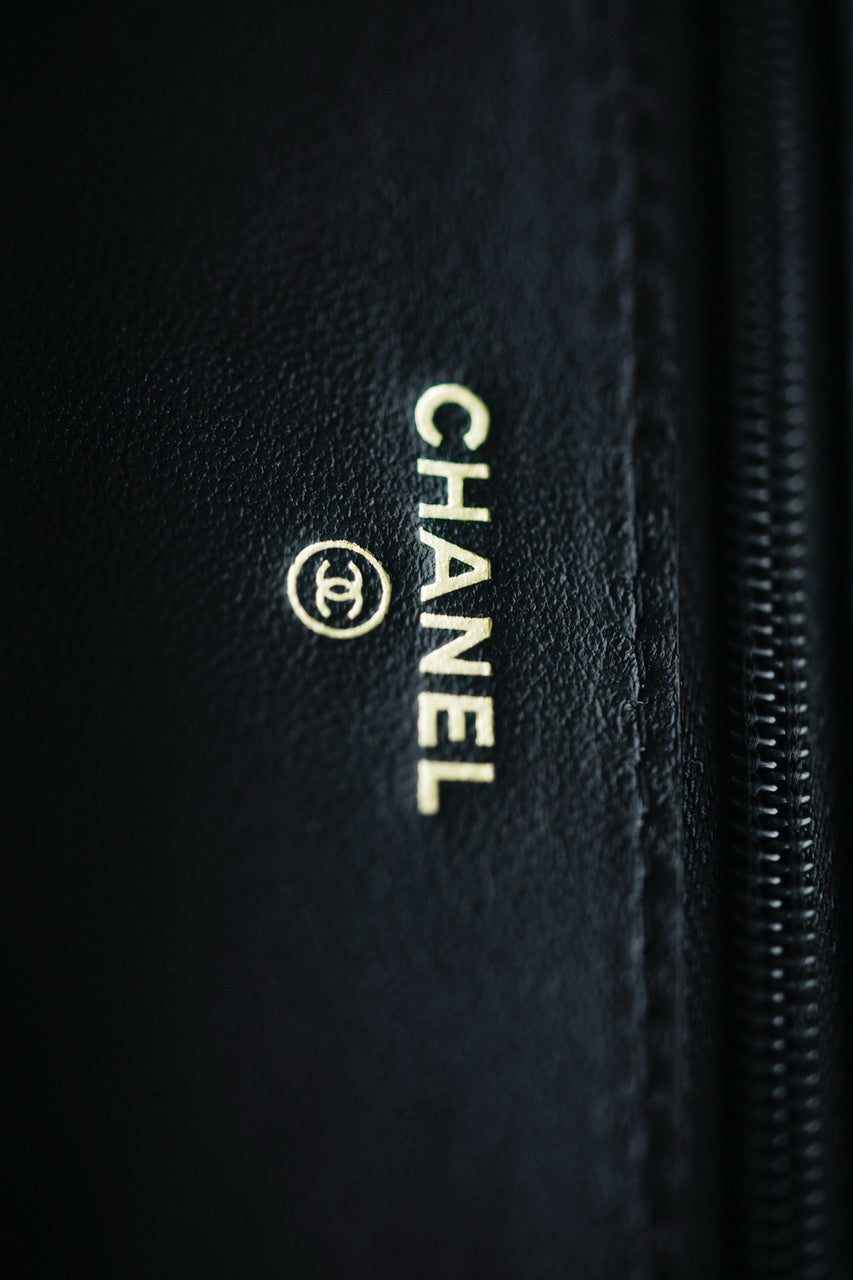 CHANEL 24B WALLET ON CHAIN WITH TOP HANDLE