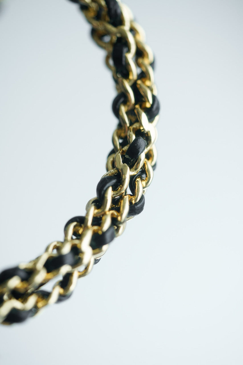 CHANEL 24B WALLET ON CHAIN WITH TOP HANDLE