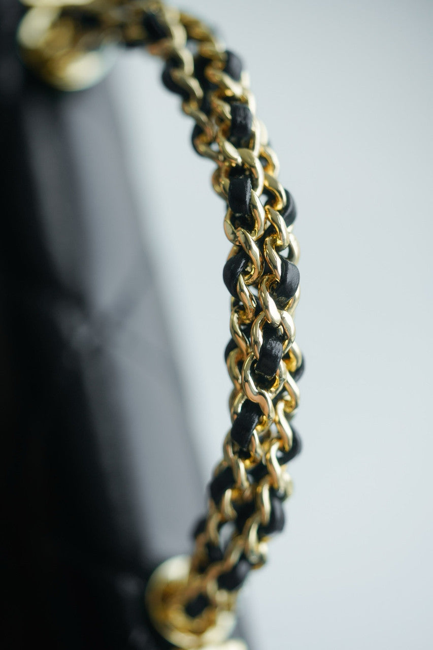 CHANEL 24B WALLET ON CHAIN WITH TOP HANDLE