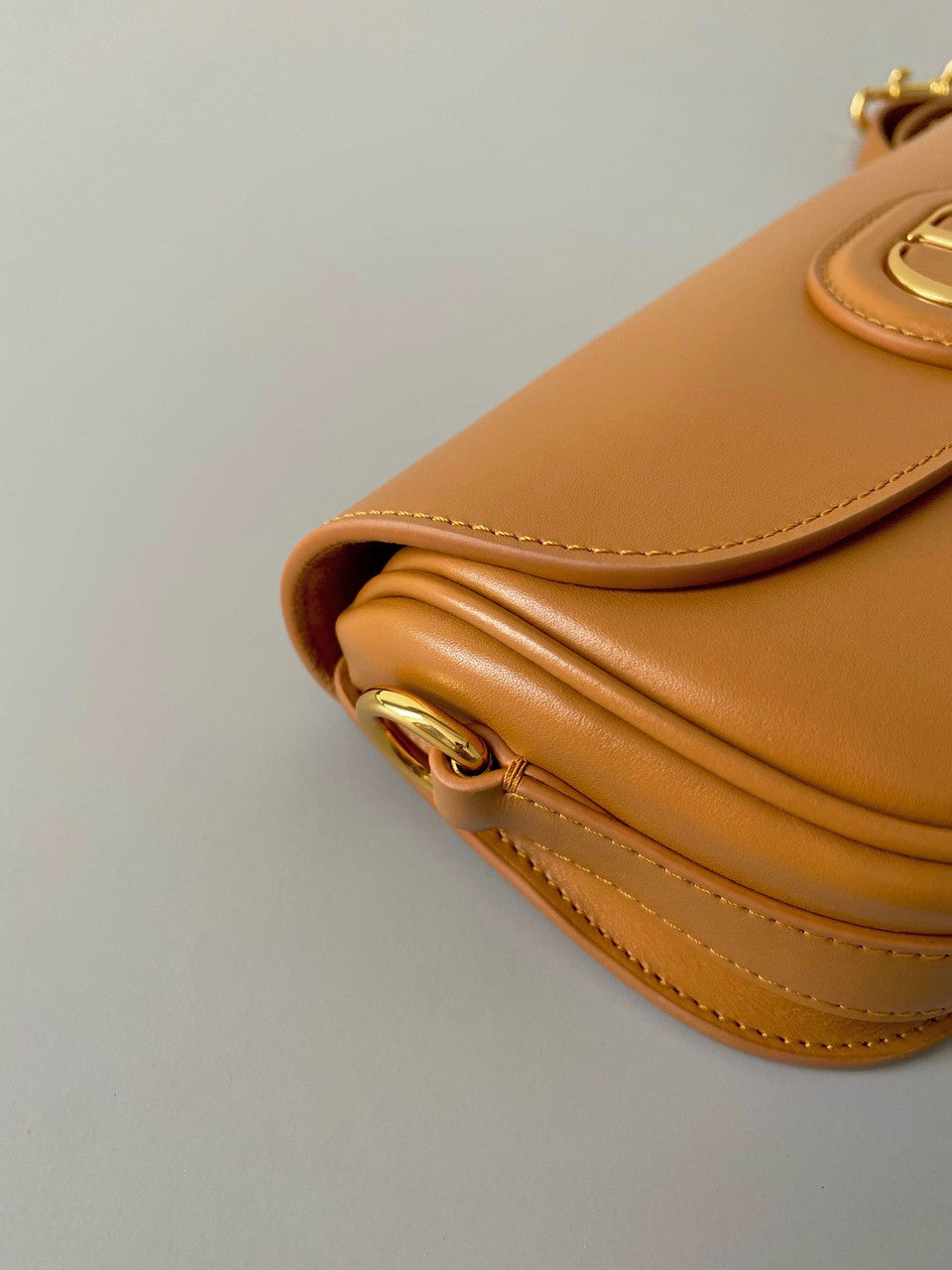 DIOR BOBBY EAST-WEST BAG Amber Box Calfskin