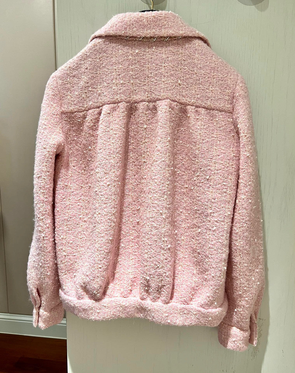 Chanel Pink Wool Jacket SS2023
