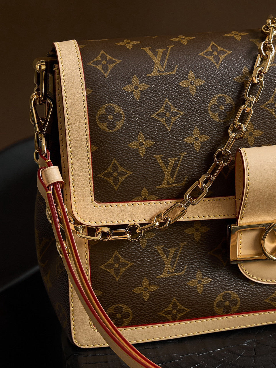 Louis Vuitton M47149 Dauphine Soft GM Bag