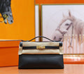 Hermès Black Mini Kelly Swift Gold Hardware