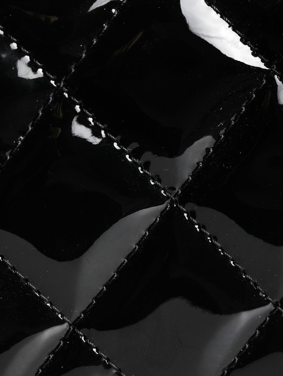 Chanel MINI PATENT FLAP BAG WITH TOP HANDLE