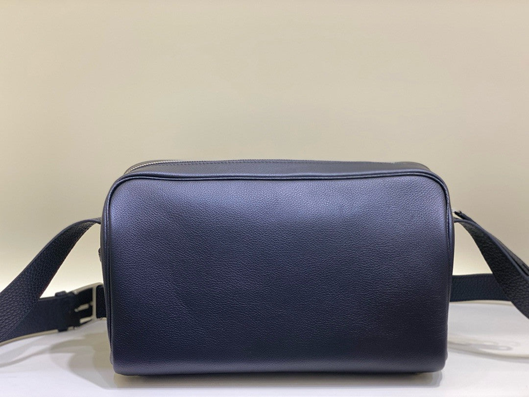 Hermès  Evercolor Nouveau On Body Bag Blue
