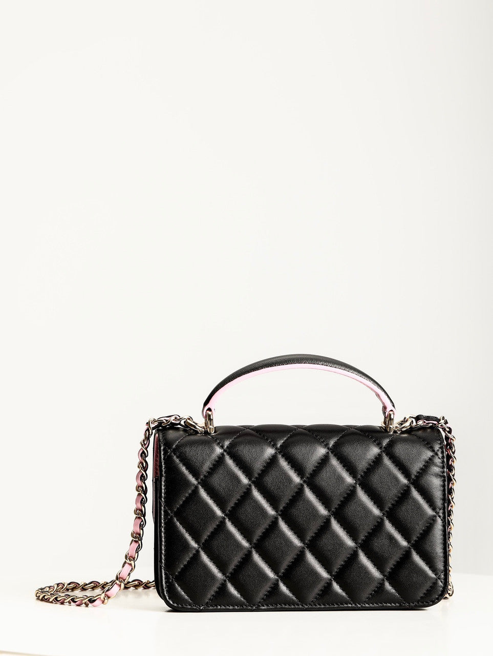 Chanel MINI FLAP BAG WITH TOP HANDLE SS2023