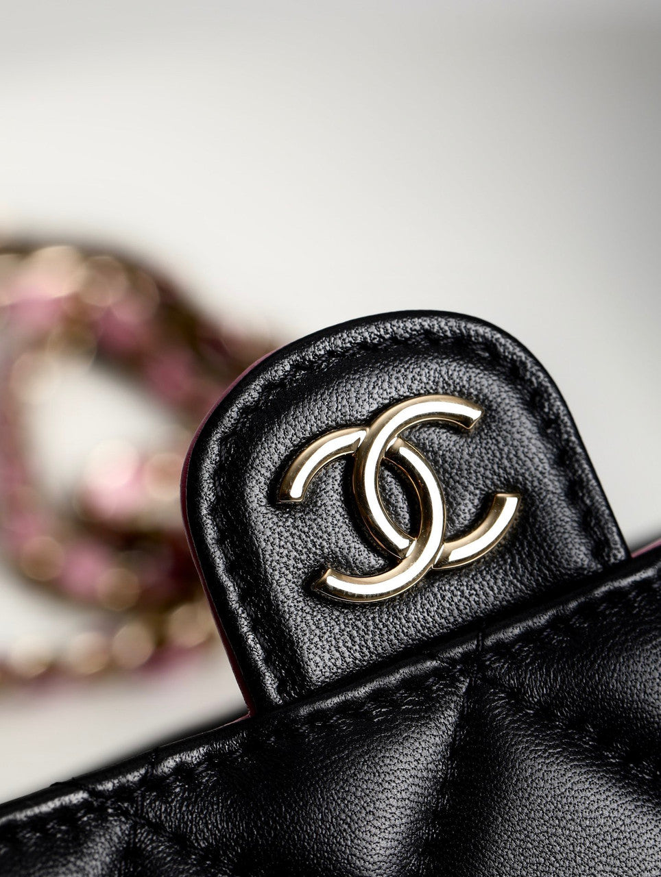 Chanel MINI FLAP BAG WITH TOP HANDLE SS2023