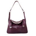 Hermes  Porosus Crocodile LINDY 30 Bag With Palladium  Hardware