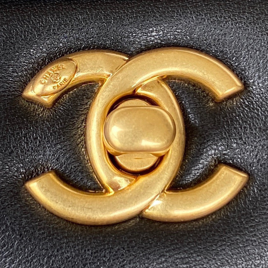 Chanel MINI FLAP BAG with Charms Black Lambskin