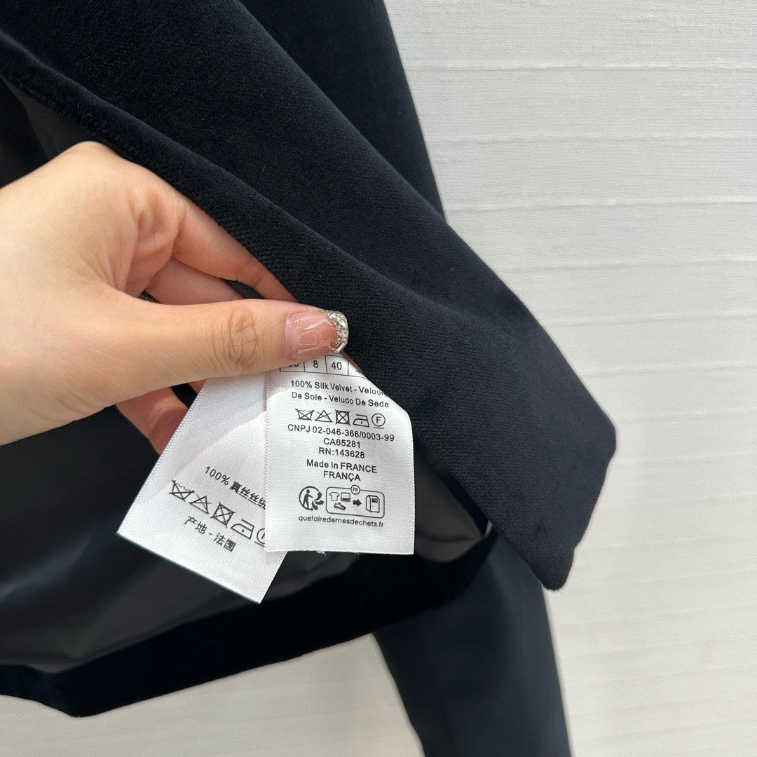 Christian Dior Embroidered Cropped Jacket