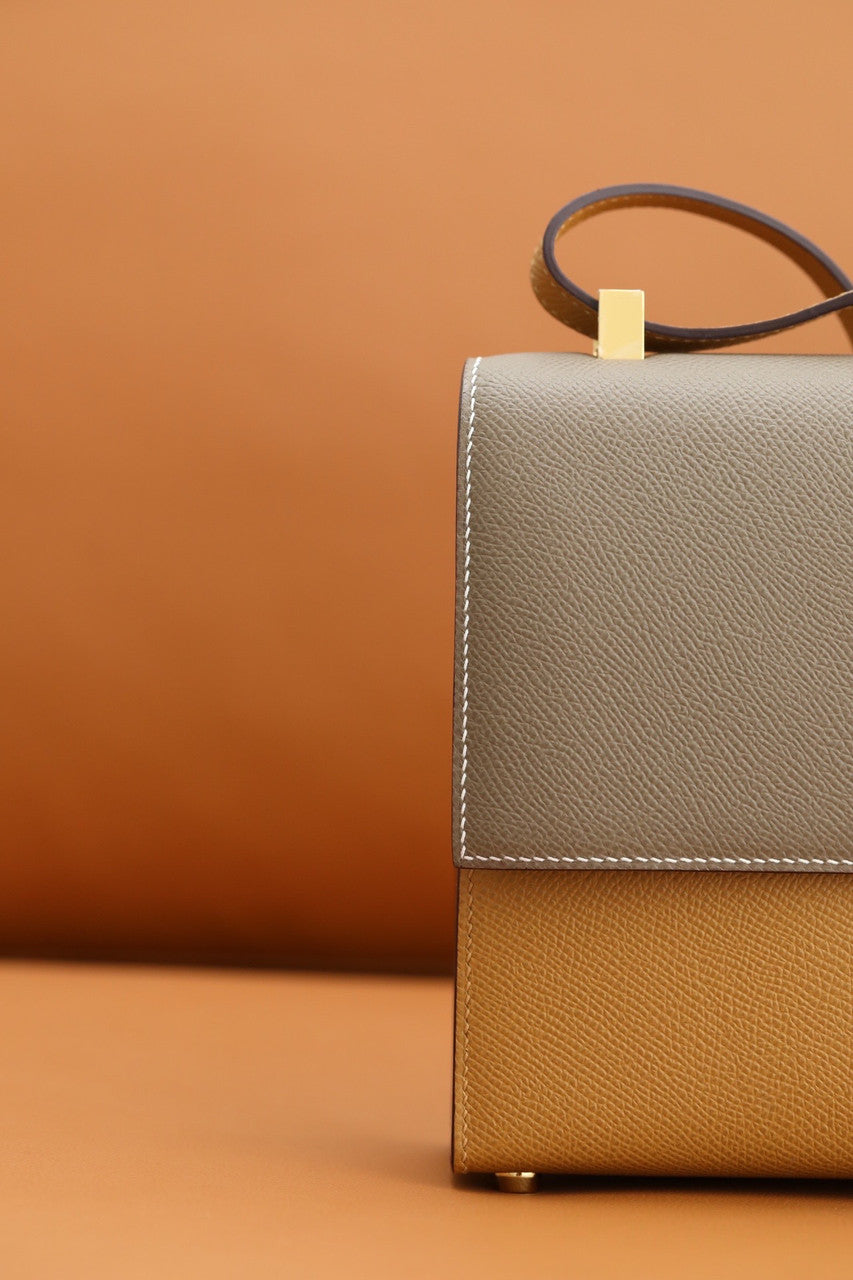 Hermès Etoupe/Sesam Verrou 21 Bag