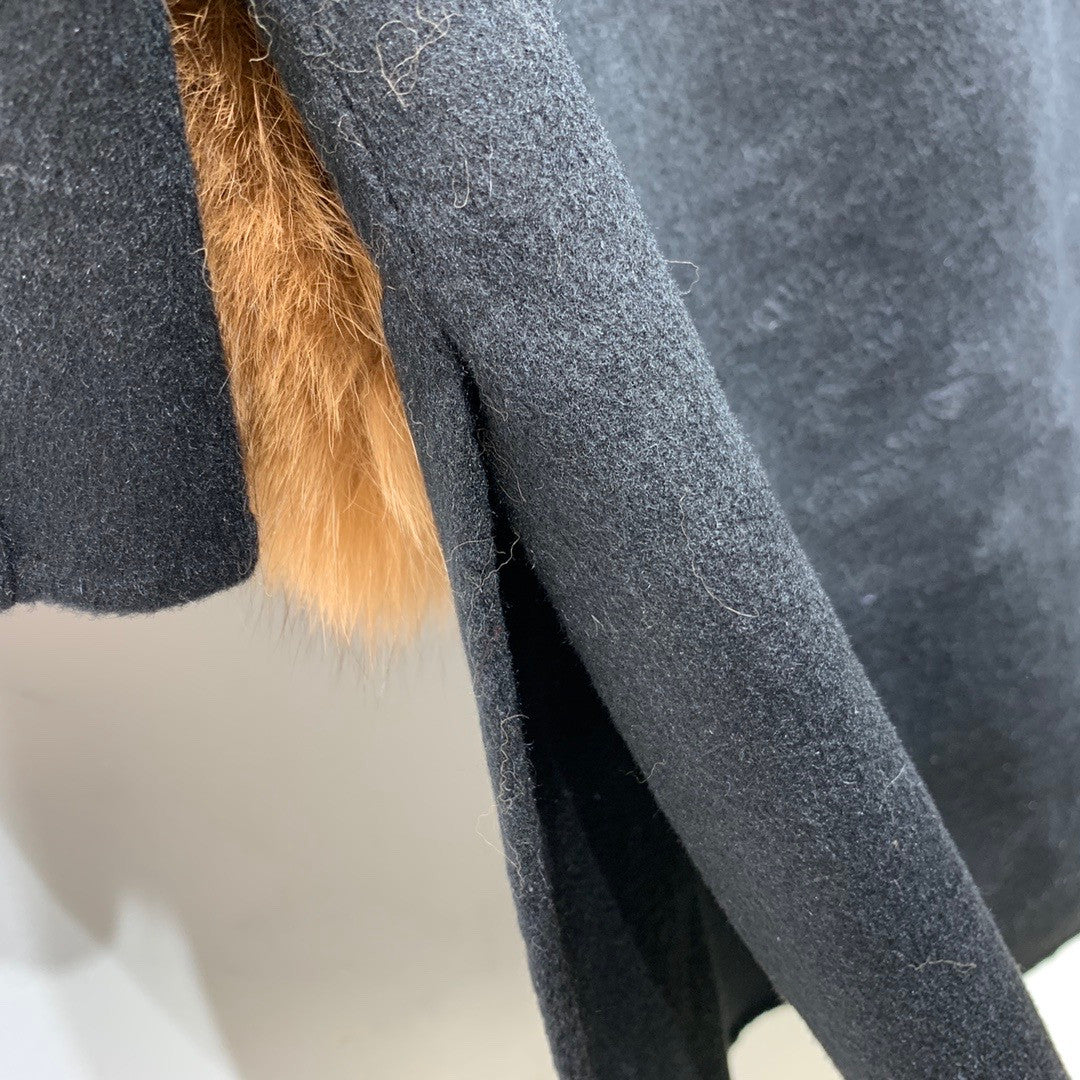 Fendi Black wool coat